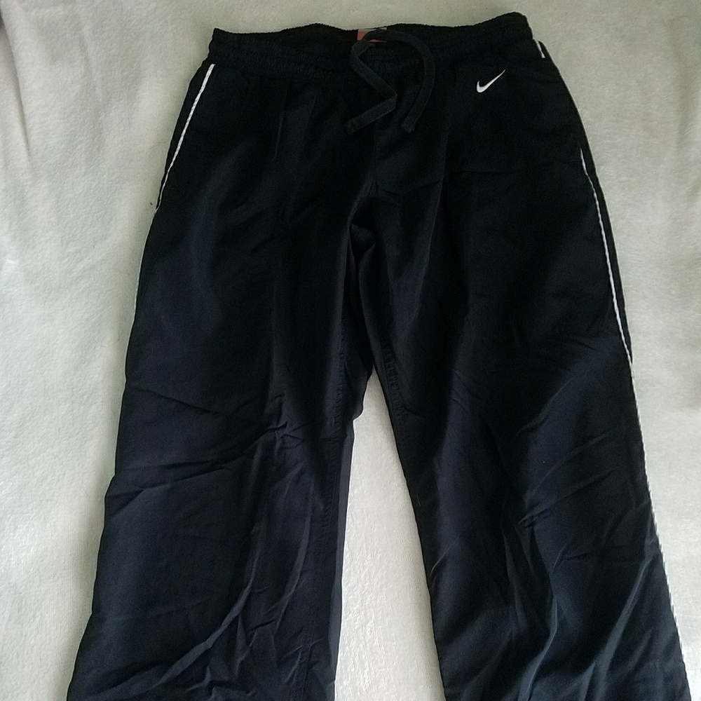 Nike black wind pants
